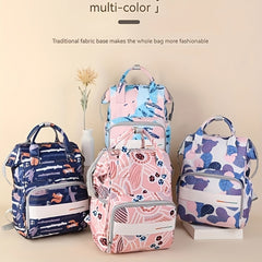 Large Capacity Travel Backpack for Moms Oxford Fabric Hand Washable