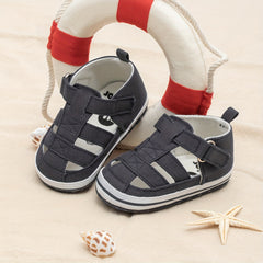 Casual Solid Sandals For Baby Boys Comfortable Breathable Walking Shoes