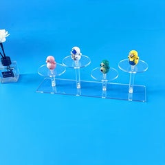 Transparent Acrylic Display Shelf for Cosmetics Perfume Antique Display