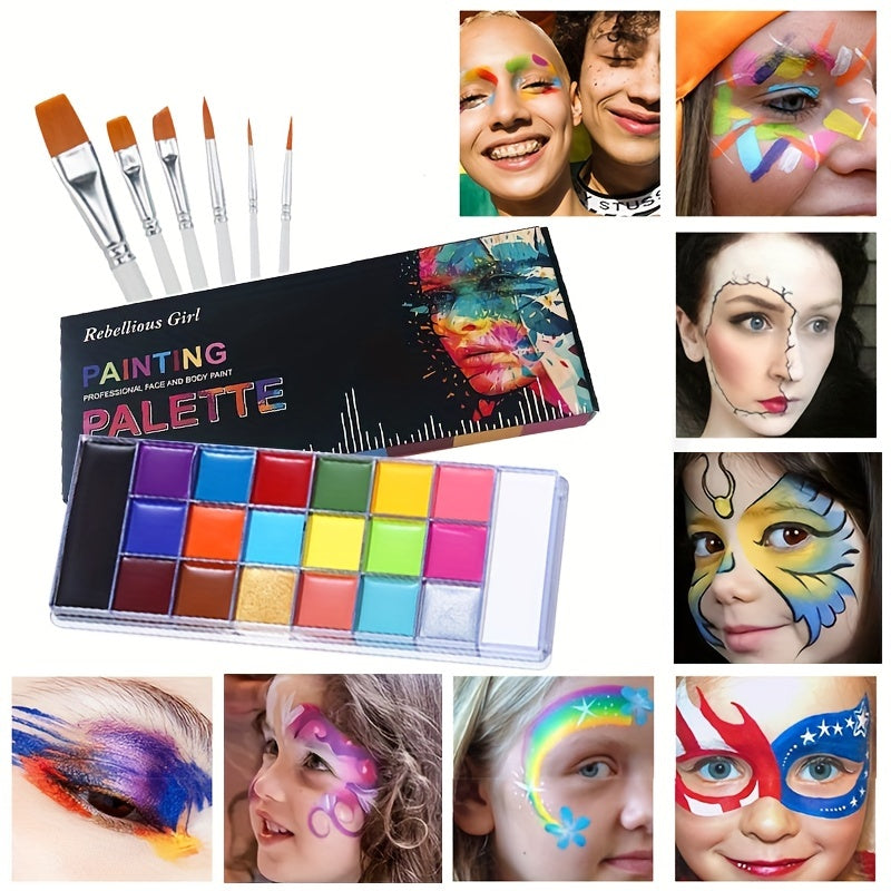Halloween Face Body Paint Brushes Special Effects Cosplay Makeup