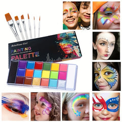 Halloween Face Body Paint Brushes Special Effects Cosplay Makeup