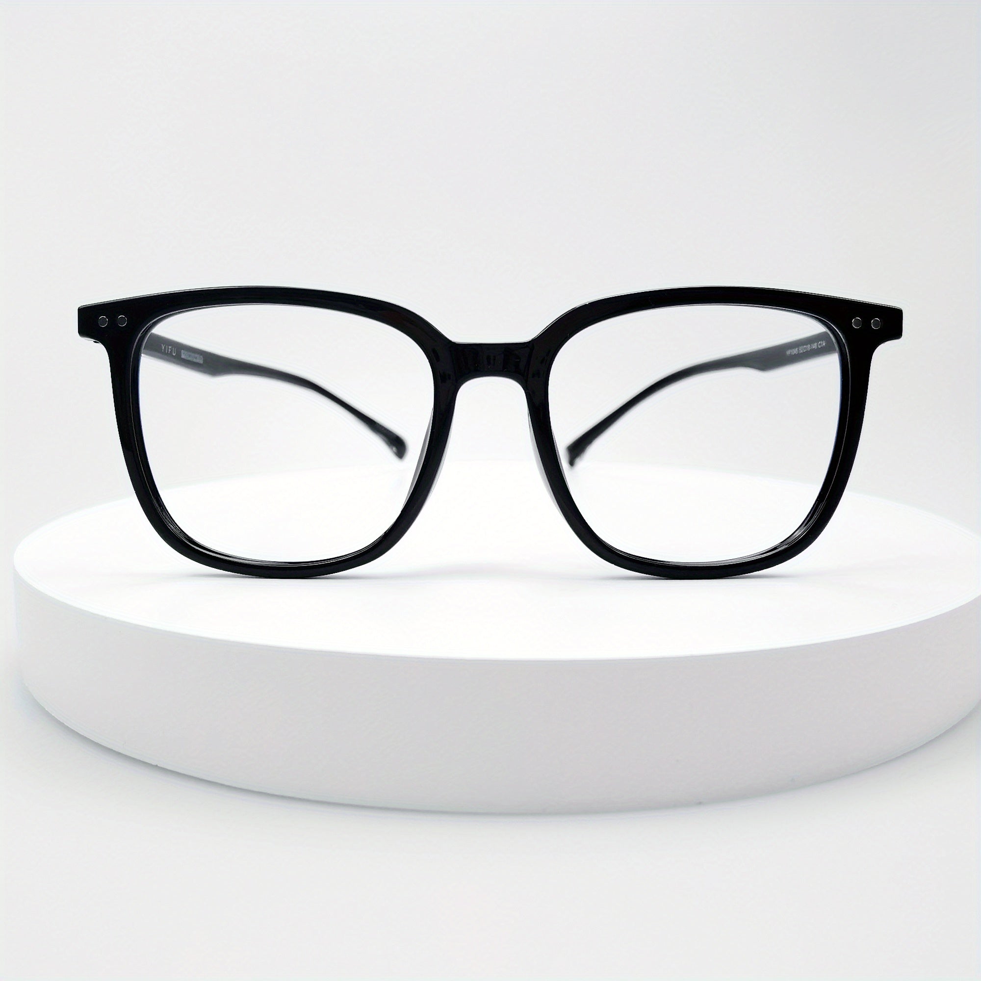 Men's Oversized Light Glasses Square Computer Light Block