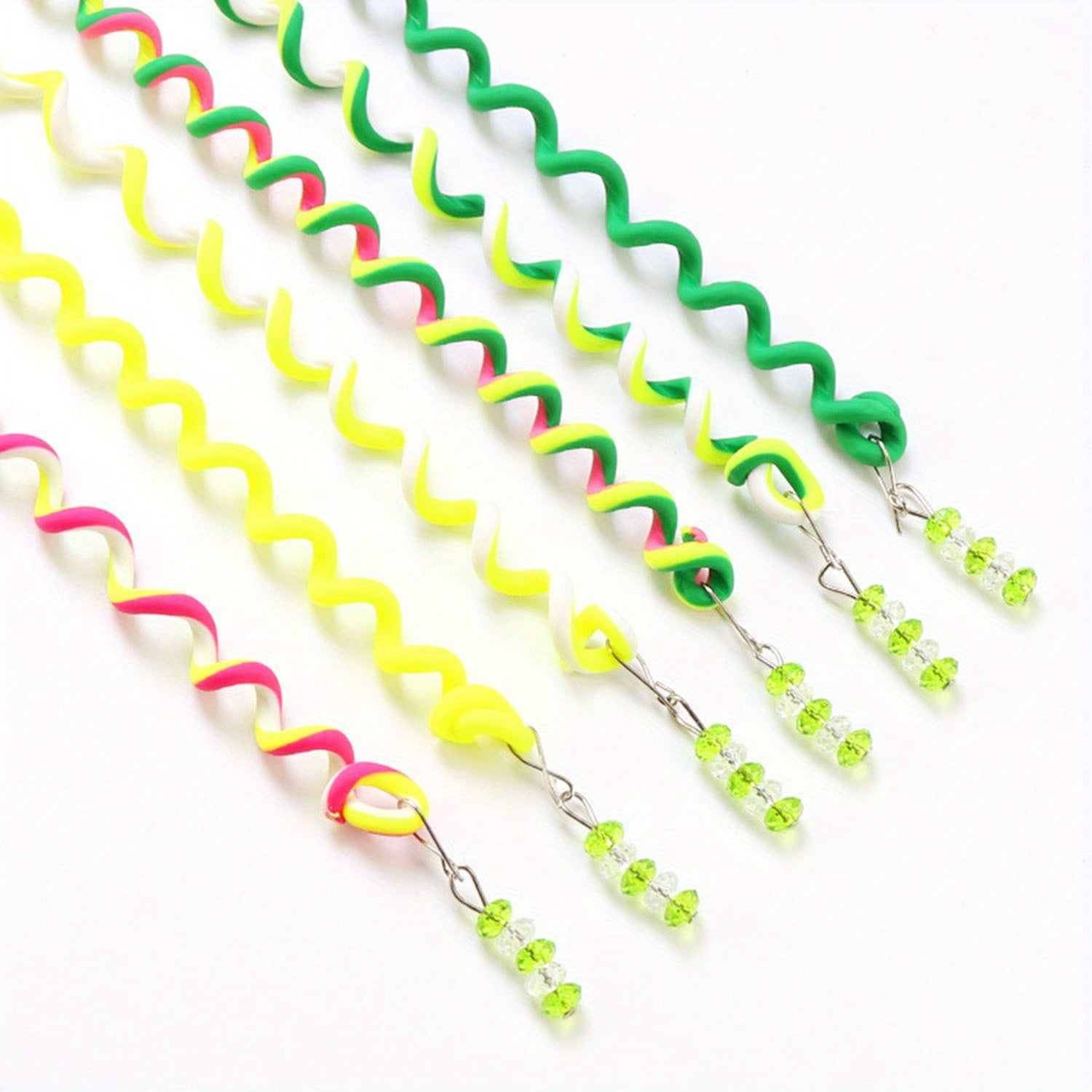 6pcs Girls Cartoon Twist Hair Clips for Party Performance
