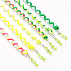 6pcs Girls Cartoon Twist Hair Clips for Party Performance