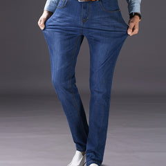Men's Slim Elastic Durable Business Casual Pants