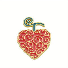 Colorful Fruits Brooch for Girls