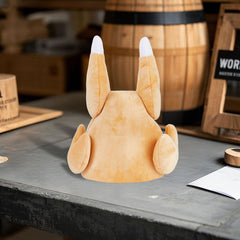 Interactive Turkey Hat with Moving Eyes & Wings