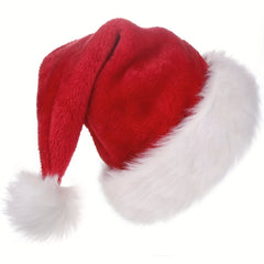 4pcs Santa Hat For Adults Christmas Hat Extra Thick Year Celebrations
