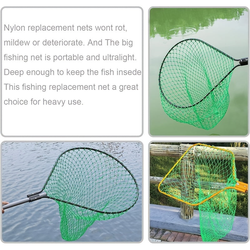 1pc Durable Fishing Net Replacement Fishing Mesh Accessories