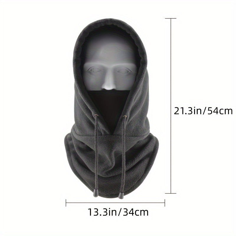 2pcs Balaclava Ski Mask Fleece Warm & Breathable Face Mask