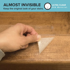 Non Slip Traction Grip Tape Clear Comfortable for Bare Feet