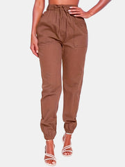 Casual Sporty Drawstring Joggers Pants for Women