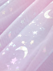 Sequin Stars Tulle Tutu Princess Skirt for Kids