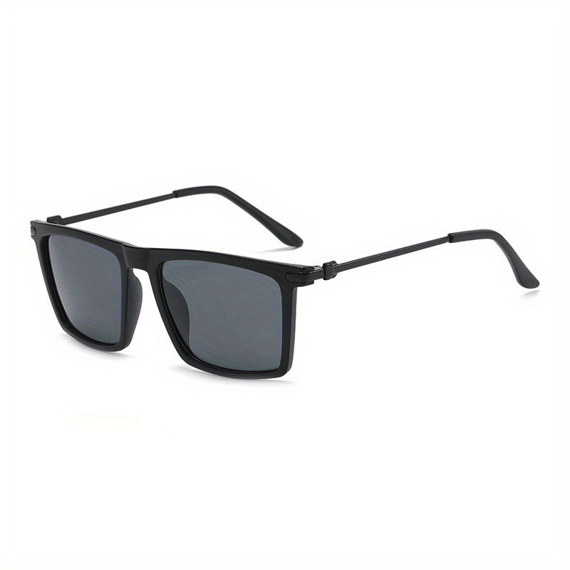 Men's Polarized Square Sunglasses UV400 Night Vision Glasses
