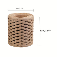 Raffia Paper Ribbon Wedding Rope Gift Party Craft Wrapping 200m