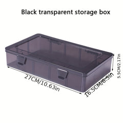 Transparent Plastic Box Diamond Painting Accessories Storage Portable Case