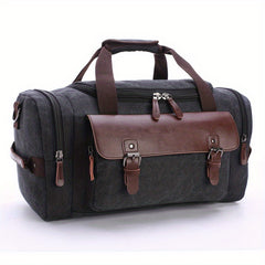 Vintage Travel Bag Tote Clothing Storage Carry On Luggage Duffel Bag