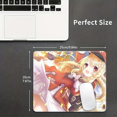 Fun Small Mouse Pad with Anti-Slip Base