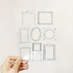 Cartoon Silicone Transparent Stamp for DIY Scrapbook Decoration