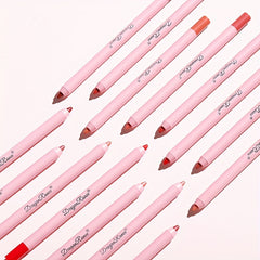 12 Matte Long lasting Lipstick Pen Waterproof Non fading Lipliner Soft Texture