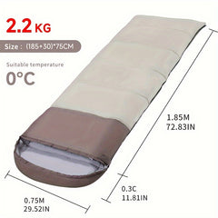 Portable Envelope Style Sleeping Bag with Hat