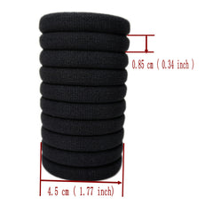 20 Pcs Large Elastic Hair Ties for Women - No Hair Damage - Girls Hair Rope