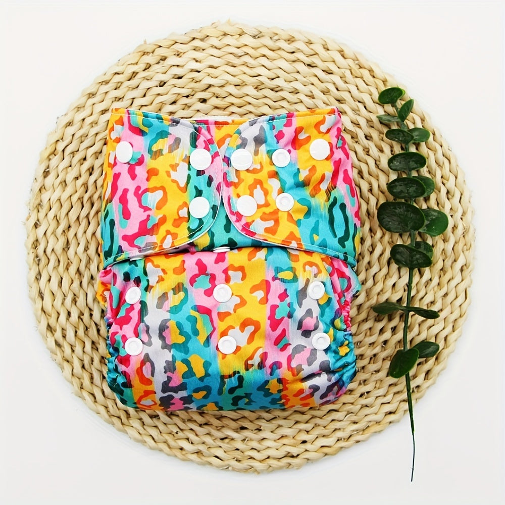 Cute & Reusable Baby Cloth Diaper - Waterproof
