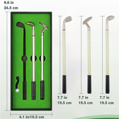 Mini Golf Pen Set with Putting Green & Clubs - Desk Games