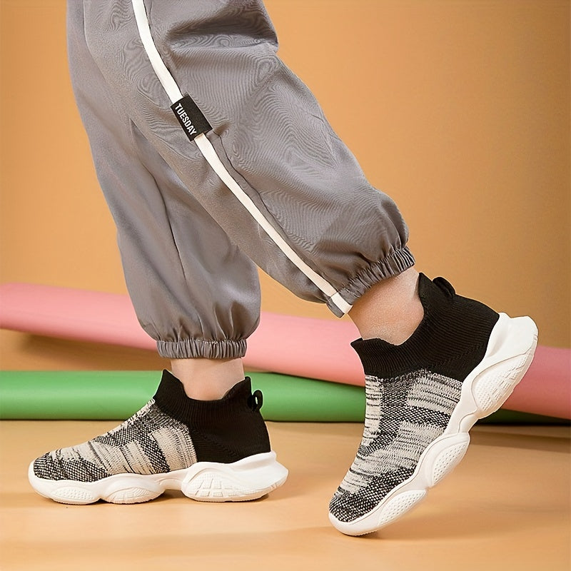 Boys Mesh Sneakers Breathable Casual Outdoor Running Shoes