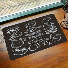 Soft Kitchen Rug Anti Fatigue Cushioned Waterproof Mat Non Slip