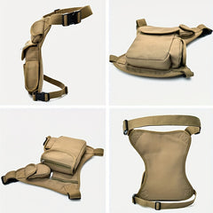 Tactical Canvas Waist Bag for Outdoor Activities