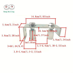 Nylon Guide Wheels for Sliding Doors High Sliding Door Wheels with Screws