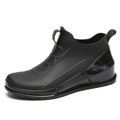 Women's Waterproof Non-slip Rain Boots - Short Rubber Kitchen Work Shoes
