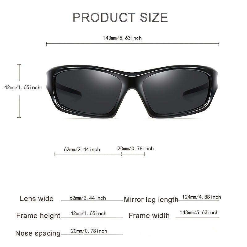 Sports Style Polarized Sunglasses for Outdoor Cycling