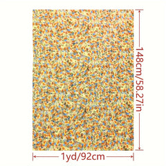 1pc Faux Cotton Fabric Diy Cloth Diy Clothes Pants Dress Fabric