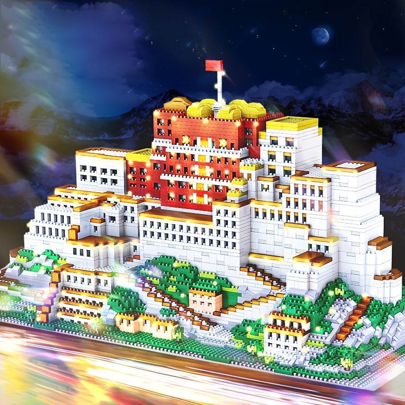 4000 Bundh Palace Building Bricks Set - Educational Toy