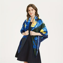 THE STARRY NIGHT Silk Tube Top Bandana