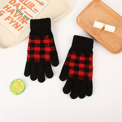Winter Warm Knit Gloves Touch Screen Coldproof Gloves