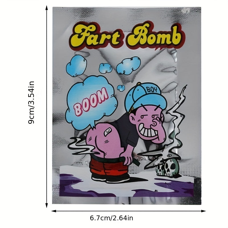 10pcs Funny Fart Bomb Aroma Bags Smelly Stink Gag Toys