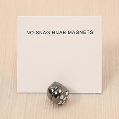 Rhinestone Turban Magnet Buckle Hijab Magnetic Pins Scarf Accessories