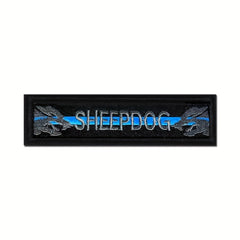 Sheepdog Creative Hook And Loop Embroidered Patch For Outdoor Decoration