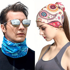 Breathable Outdoor Headband Dustproof Sports Bandana for Workouts