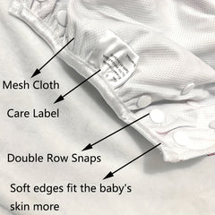 Adjustable Baby Swim Diaper for 0-3T Boys & Girls