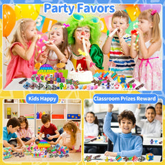 10pcs Kids Party Favors Treasure Box for School Classroom Prize Birthday Gift