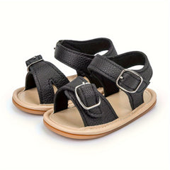 Baby Girls Open Toe Sandals Lightweight Breathable Non-Slip for Summer Vacation