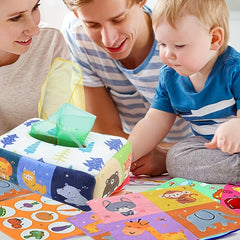 Baby's Magic Tissue Box Sensory Toy