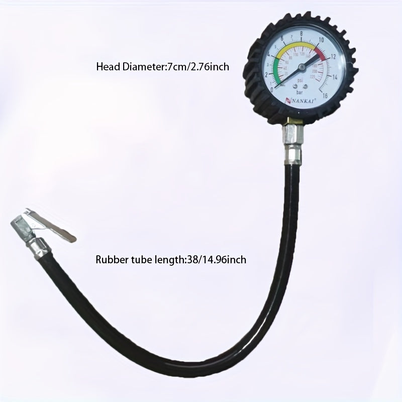 Portable Tire Pressure Gauge for Car Maintenance