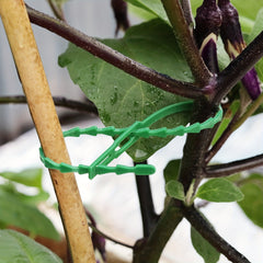 Adjustable Garden Plant Twist Ties Green Tie - Securely Tie Plants & Vines