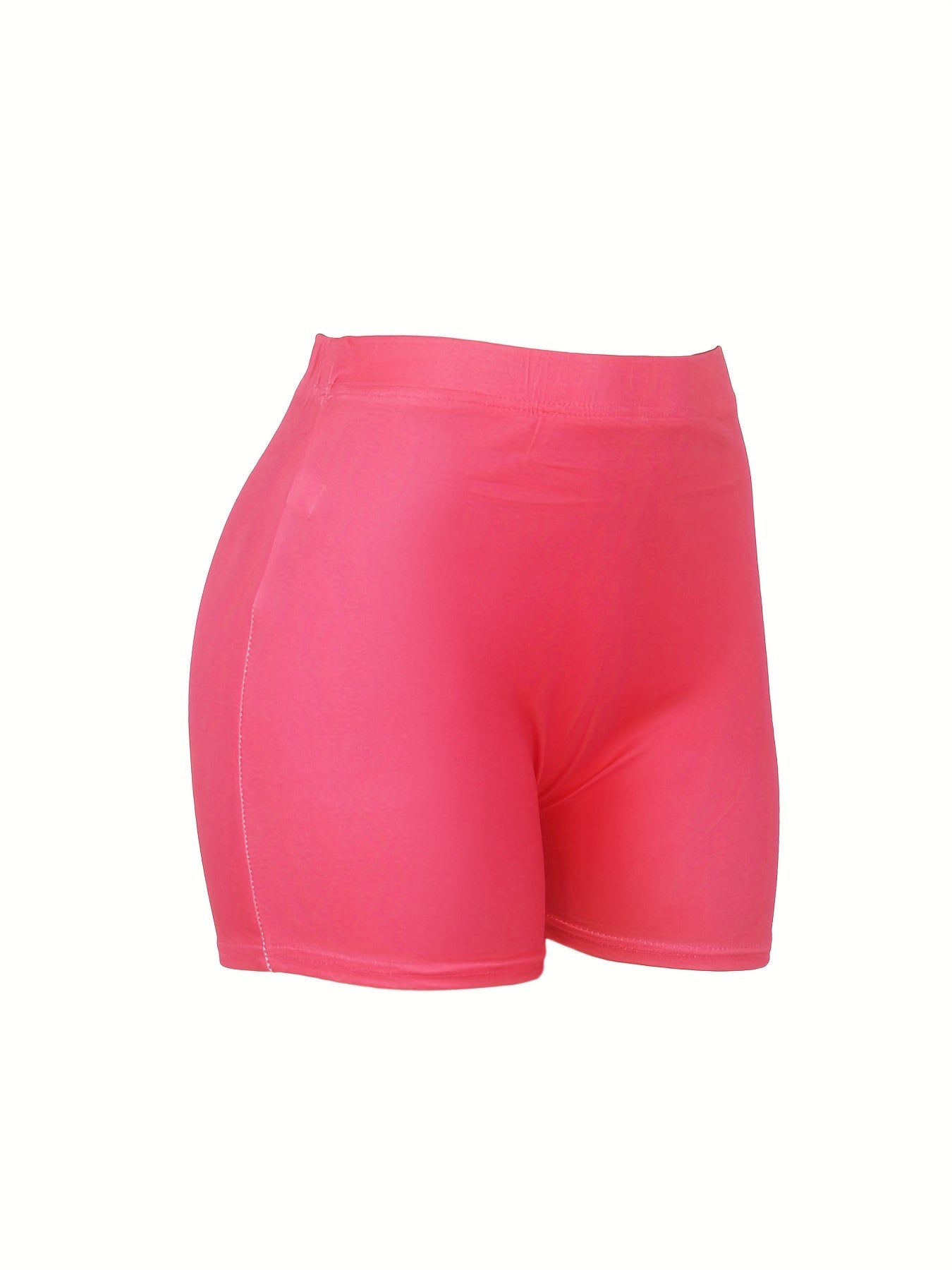 Letter Print Skinny Shorts Yoga Casual Summer Shorts