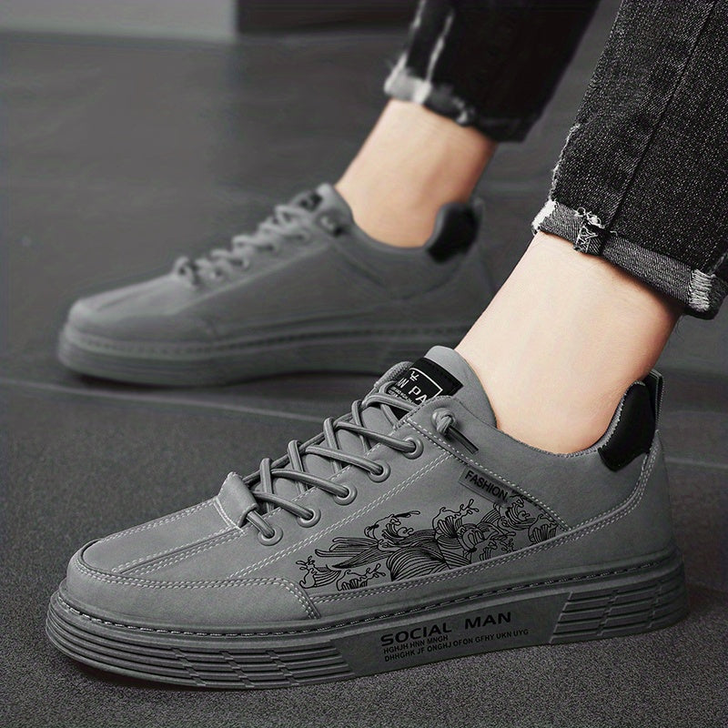 Men's Low Top Skate Shoes Non Slip Sneakers Men's Footwear